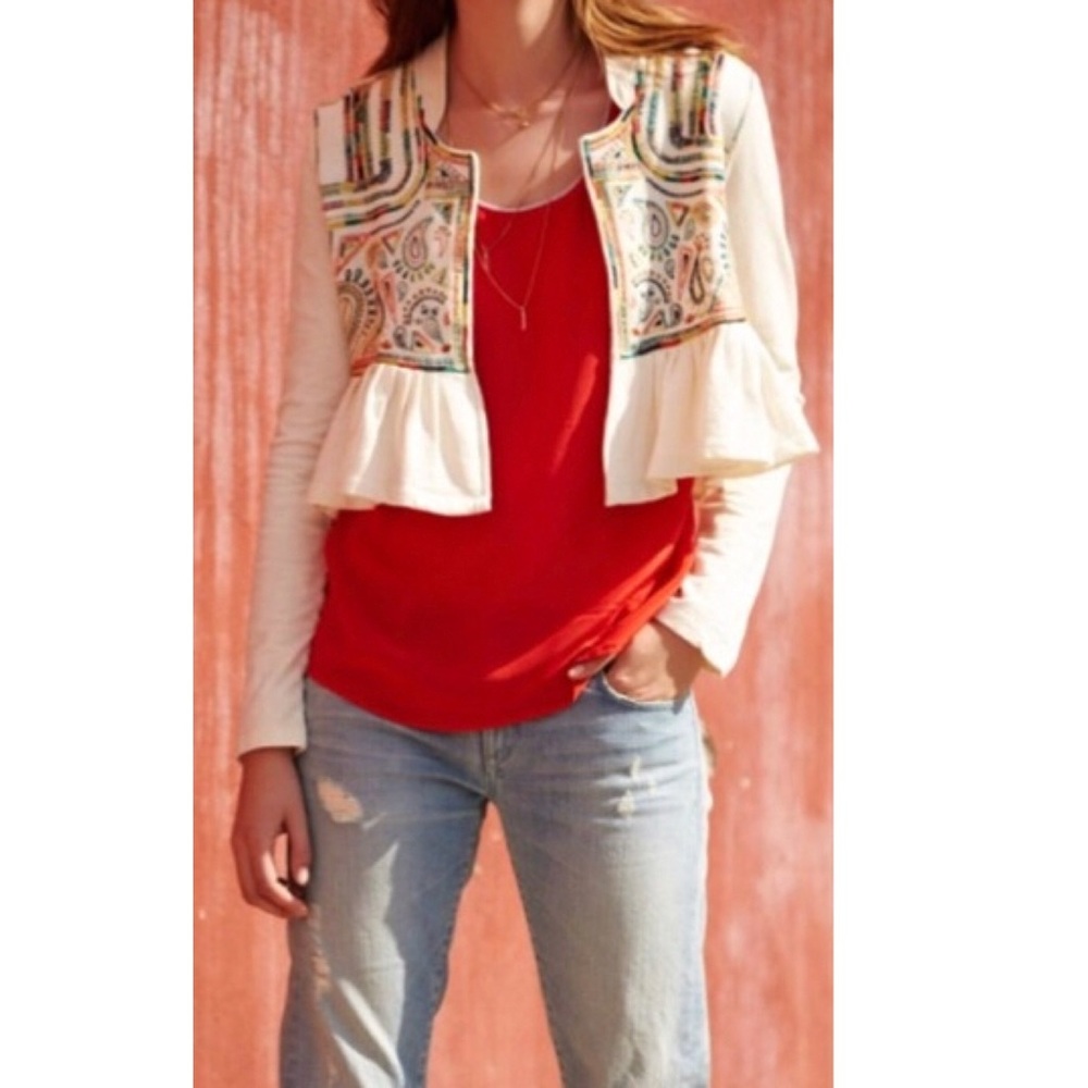 MAEVE color-block top NWT